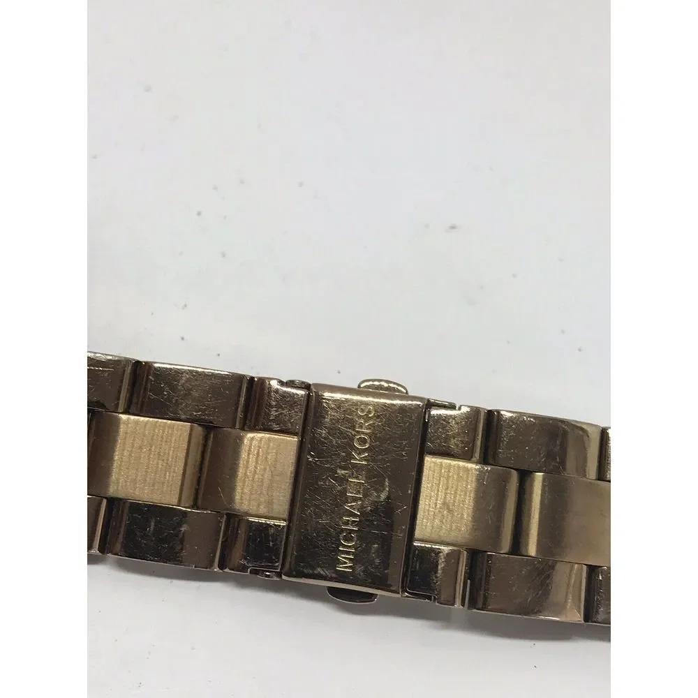 Michael Kors MK Watch Band Bracelet Links Case Woman’s Parts Used 20mm Z382